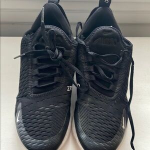 Kids Nike max 270 Black Athletic Shoes